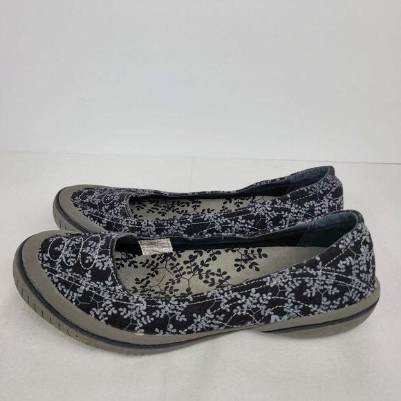 Merrell Luna Sport Blue Women's Flower Print Slip On Shoes US Size  7 - Picture 2 of 7